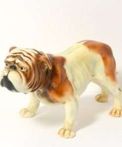 Alternative view of Goebel Porcelain Bulldog c.1970 Retired