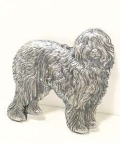 Alternative view of Vintage Old English Sheepdog Pin