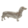 Vintage Silver Smooth-Haired Dachshund Pin