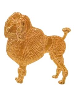 Vintage Standard Poodle Pin