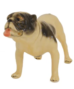 Vintage Bulldog Figurine Mortens Studio