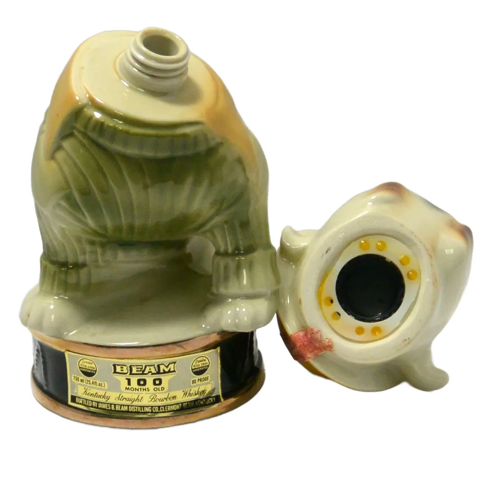 Devil Dogs Jim Beam Bulldog Decanter 1979 - Image 10