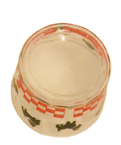 Alternative view of Art Deco Ice Bowl with Black Scotties