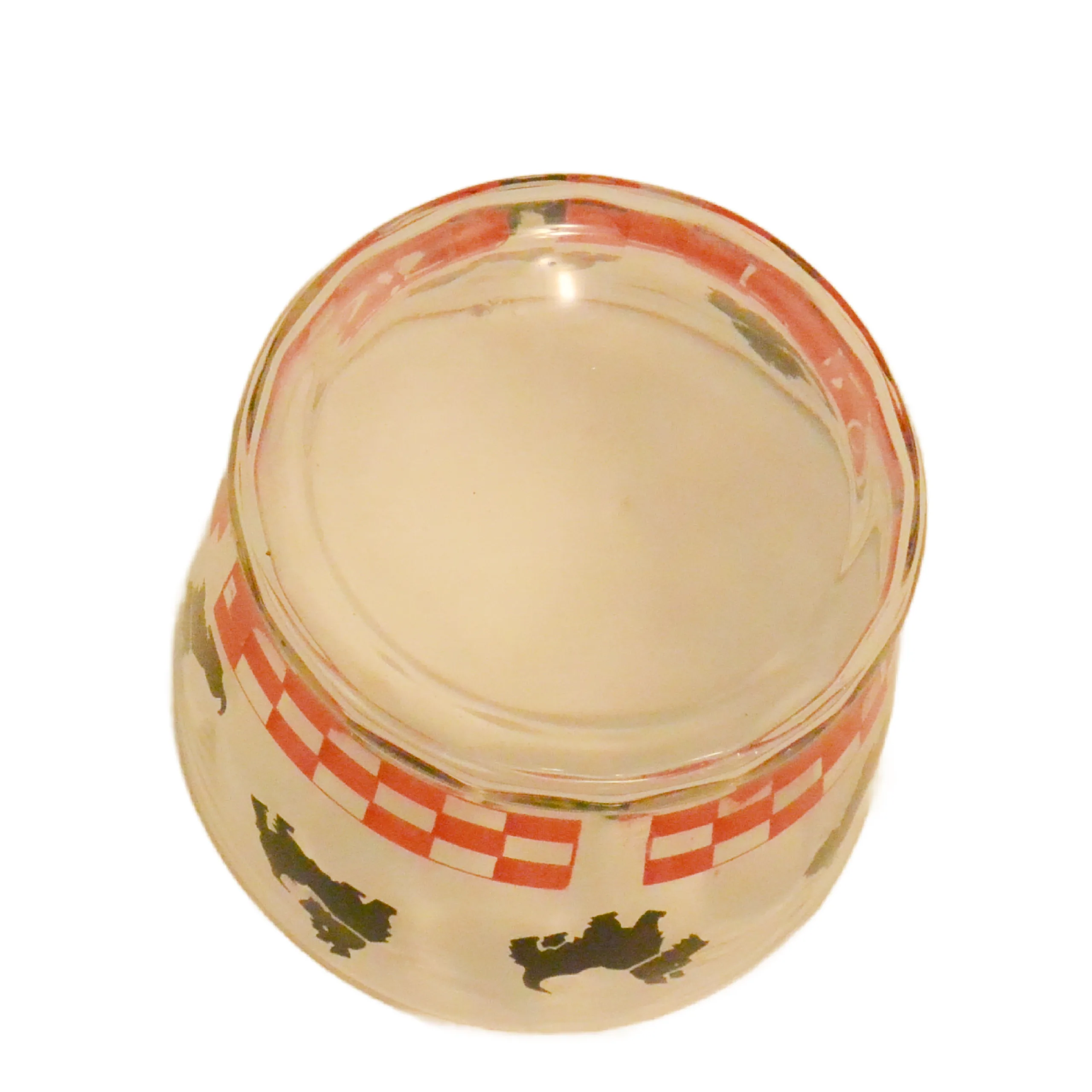 Art Deco Ice Bowl with Black Scotties - Image 2