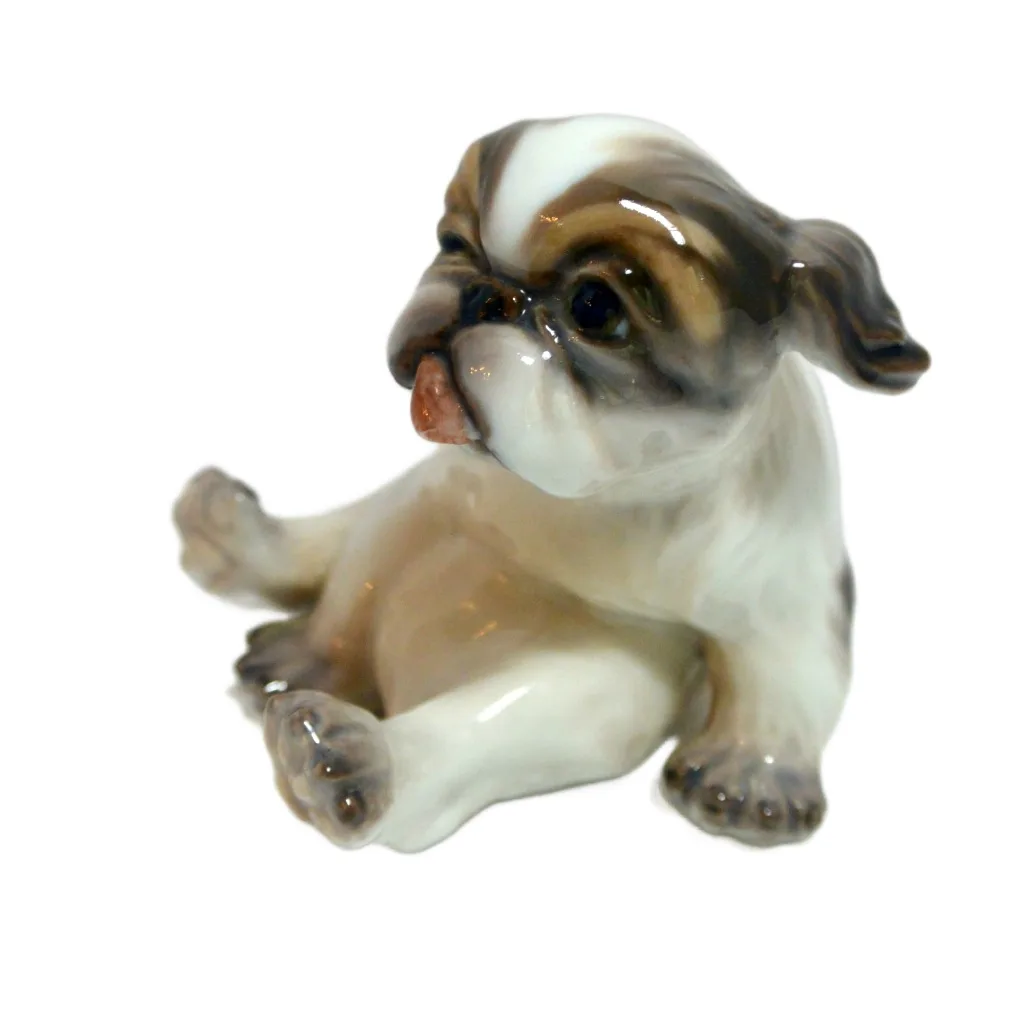 Dahl-Jensen Porcelain Pekingese Puppy - Image 6