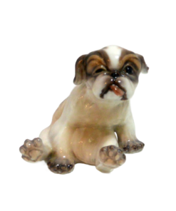 Alternative view of Dahl-Jensen Porcelain Pekingese Puppy