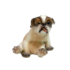 Dahl-Jensen Porcelain Pekingese Puppy