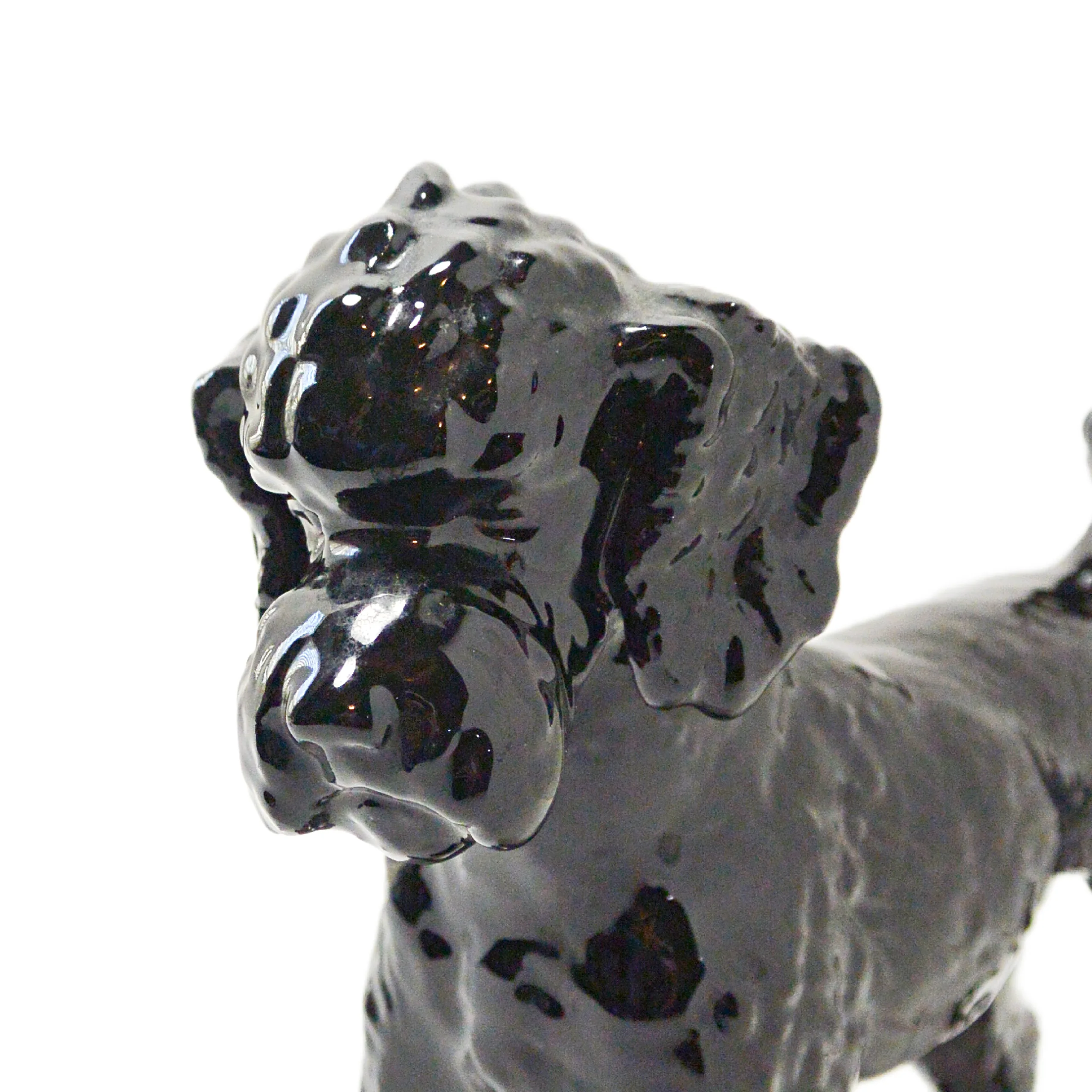 Goebel Standing Black Poodle - Image 3