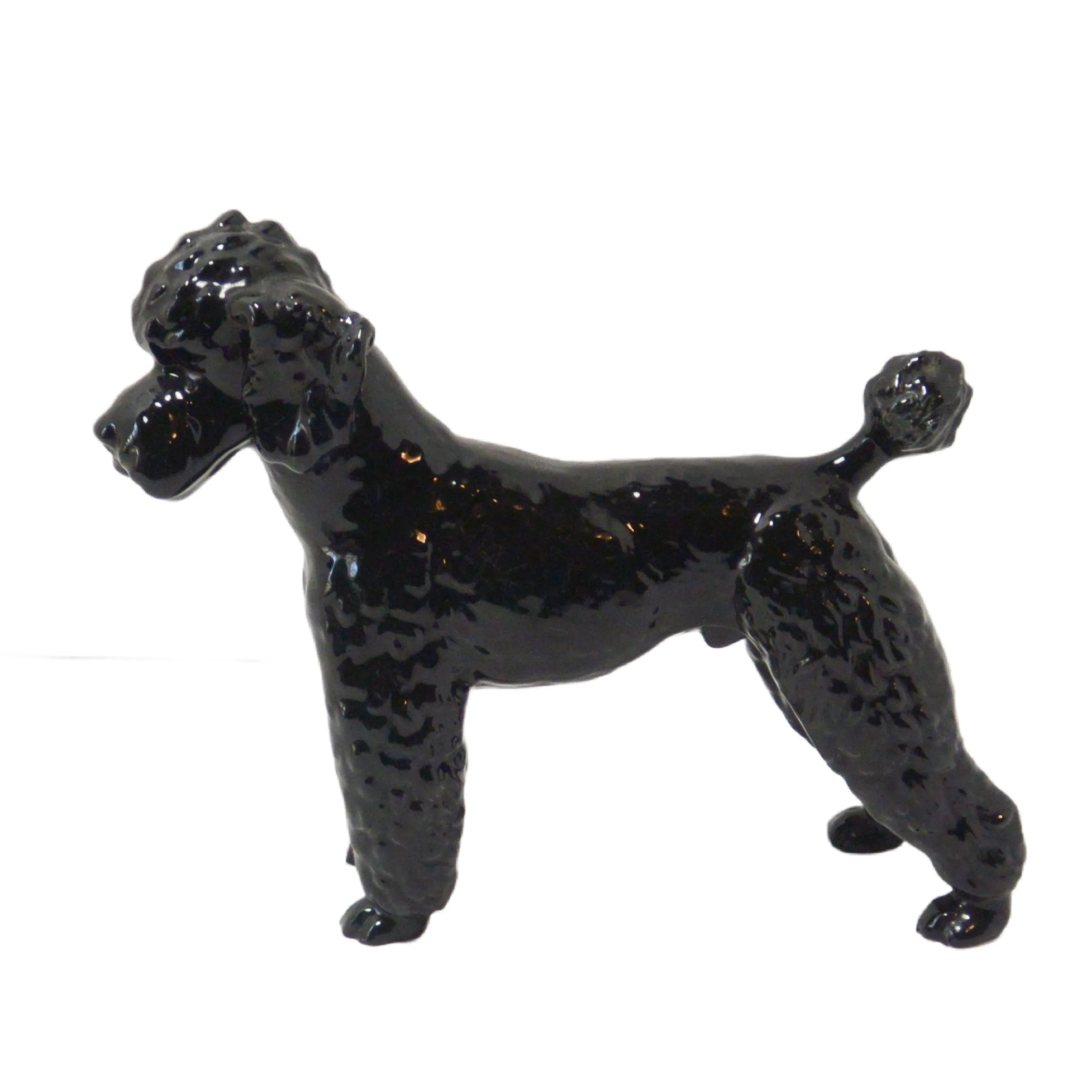 Goebel Standing Black Poodle - Image 7