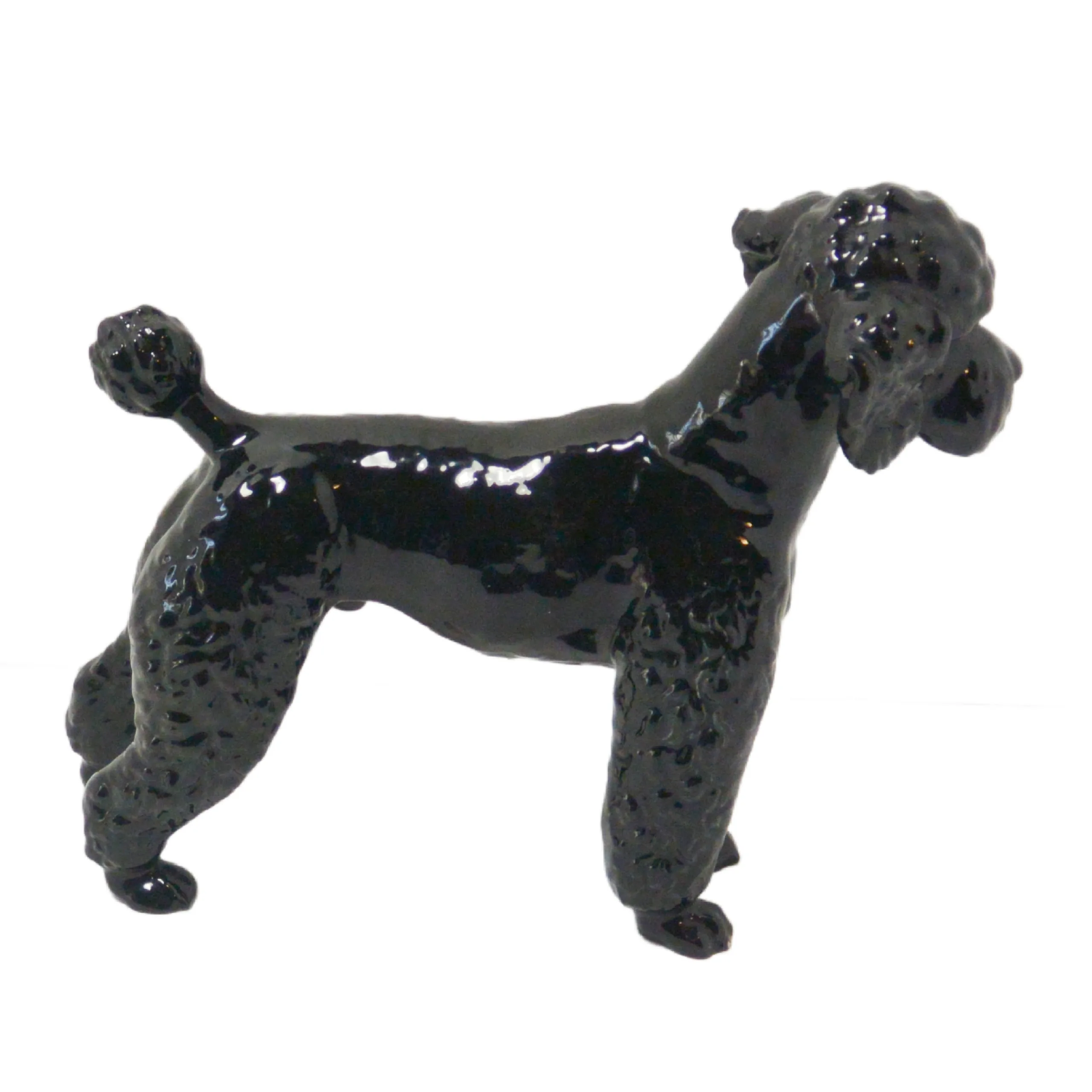 Goebel Standing Black Poodle - Image 4