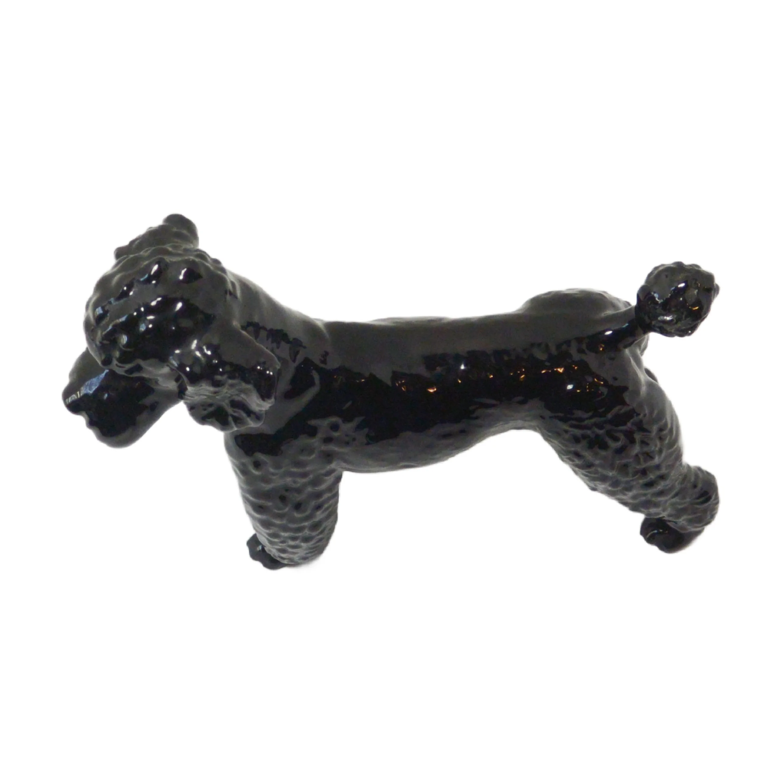 Goebel Standing Black Poodle - Image 8