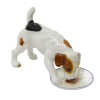 Royal Doulton Jack Russell Dog with Dish #H.N. 1158