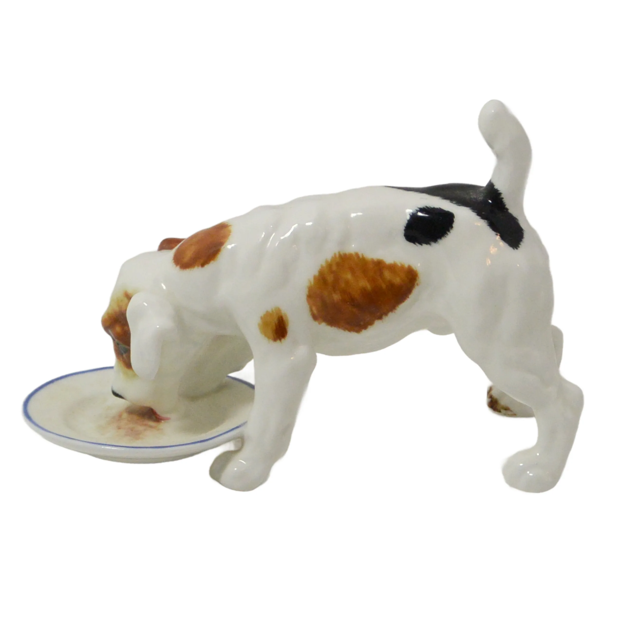 Royal Doulton Jack Russell Dog with Dish #H.N. 1158 - Image 6