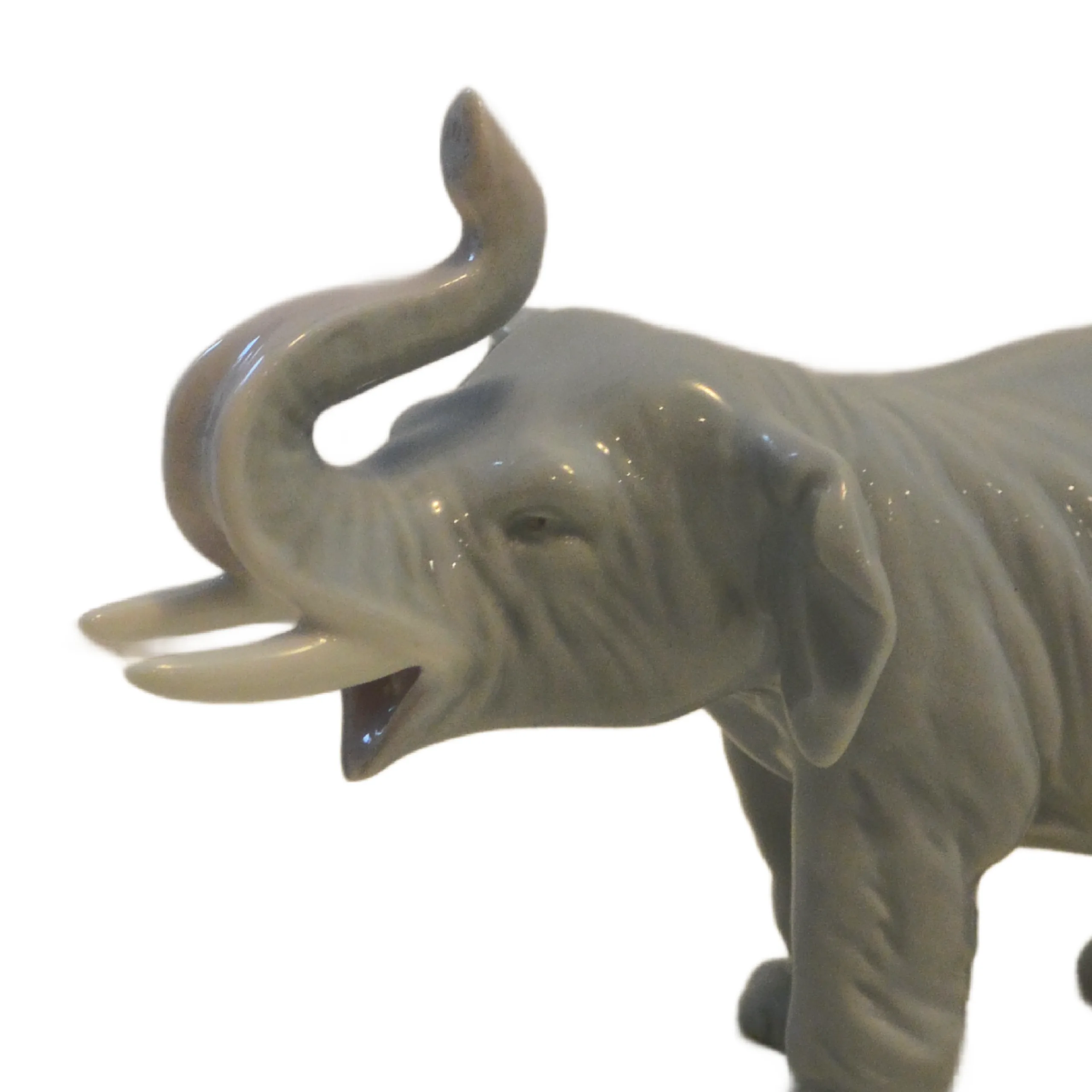 Pfeffer Gotha Porcelain Elephant c.1900's - 1930's - Image 3