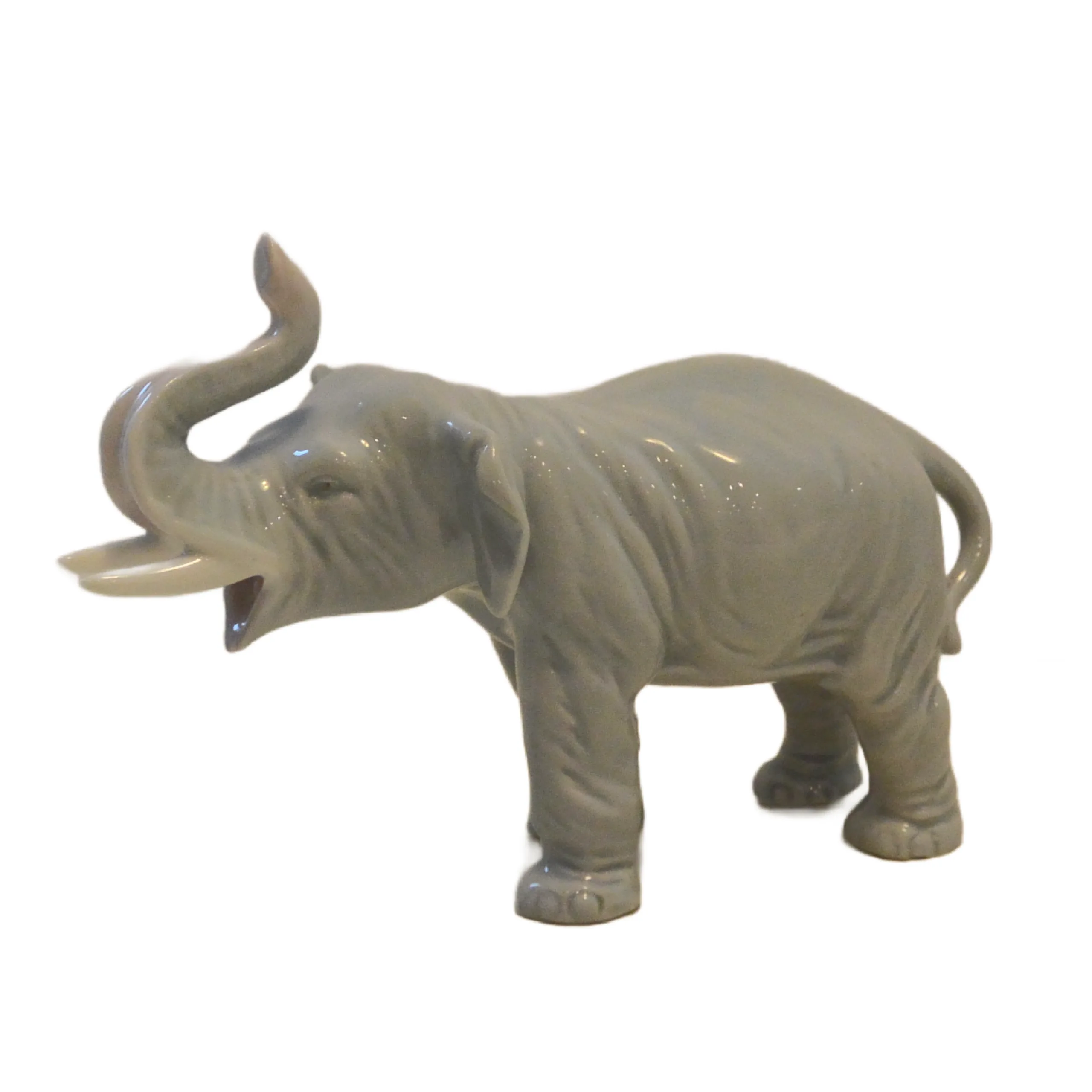 Pfeffer Gotha Porcelain Elephant c.1900's - 1930's