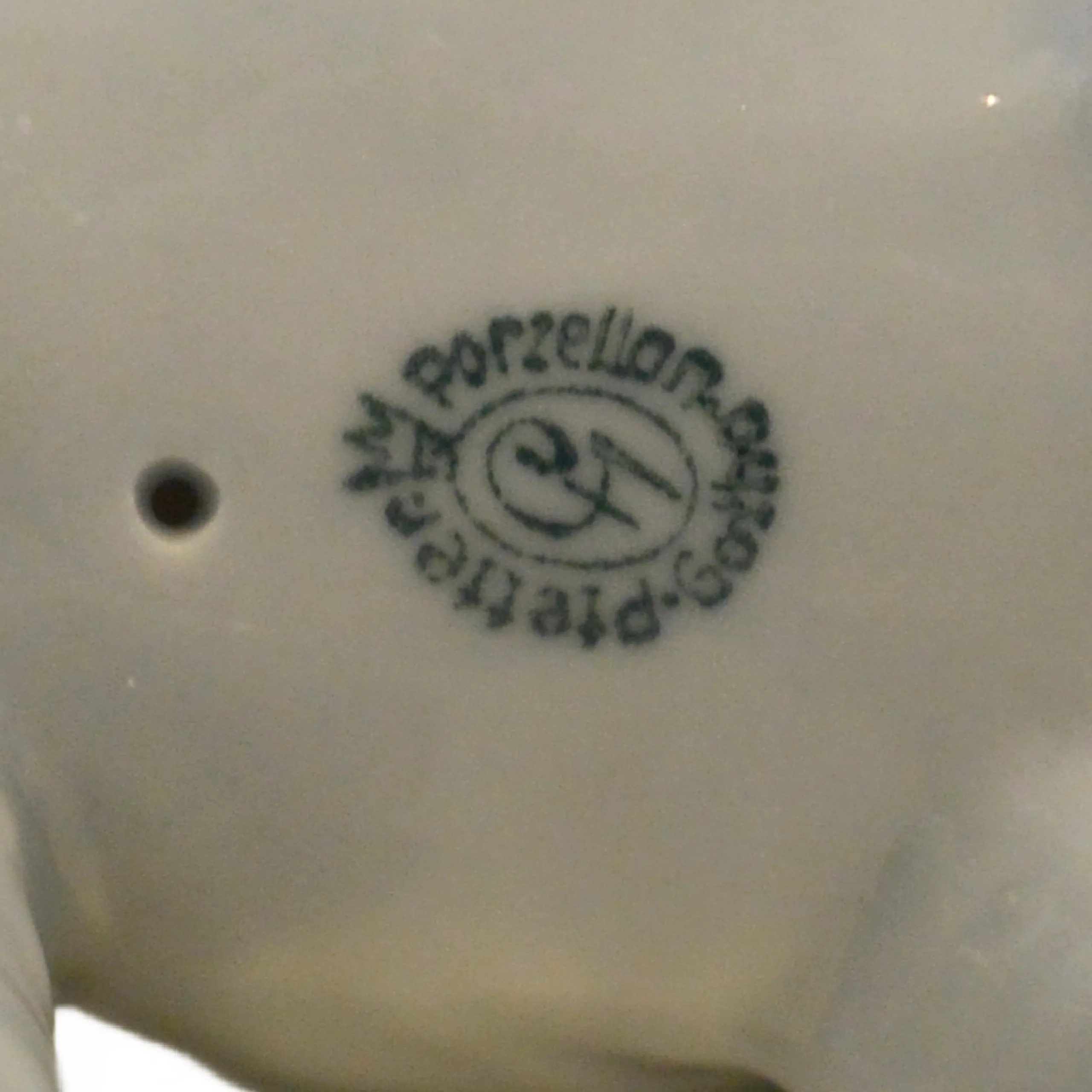 Pfeffer Gotha Porcelain Elephant c.1900's - 1930's - Image 9