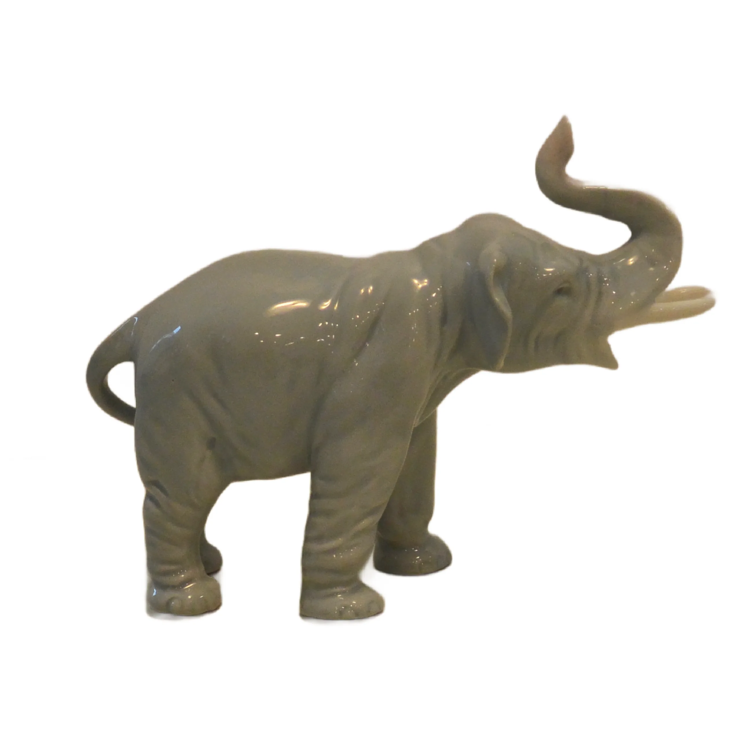 Pfeffer Gotha Porcelain Elephant c.1900's - 1930's - Image 4