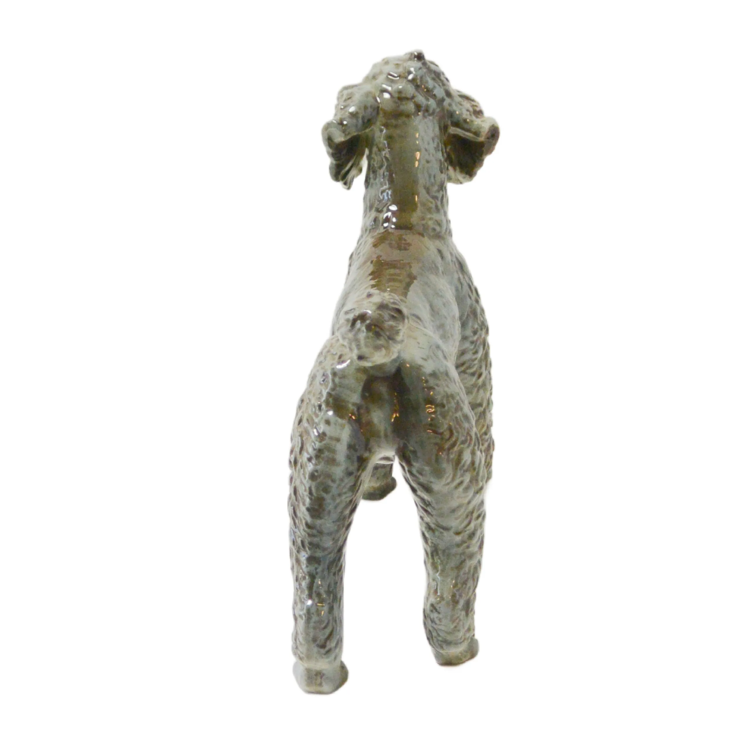 Goebel Standing Grey Poodle - Image 6