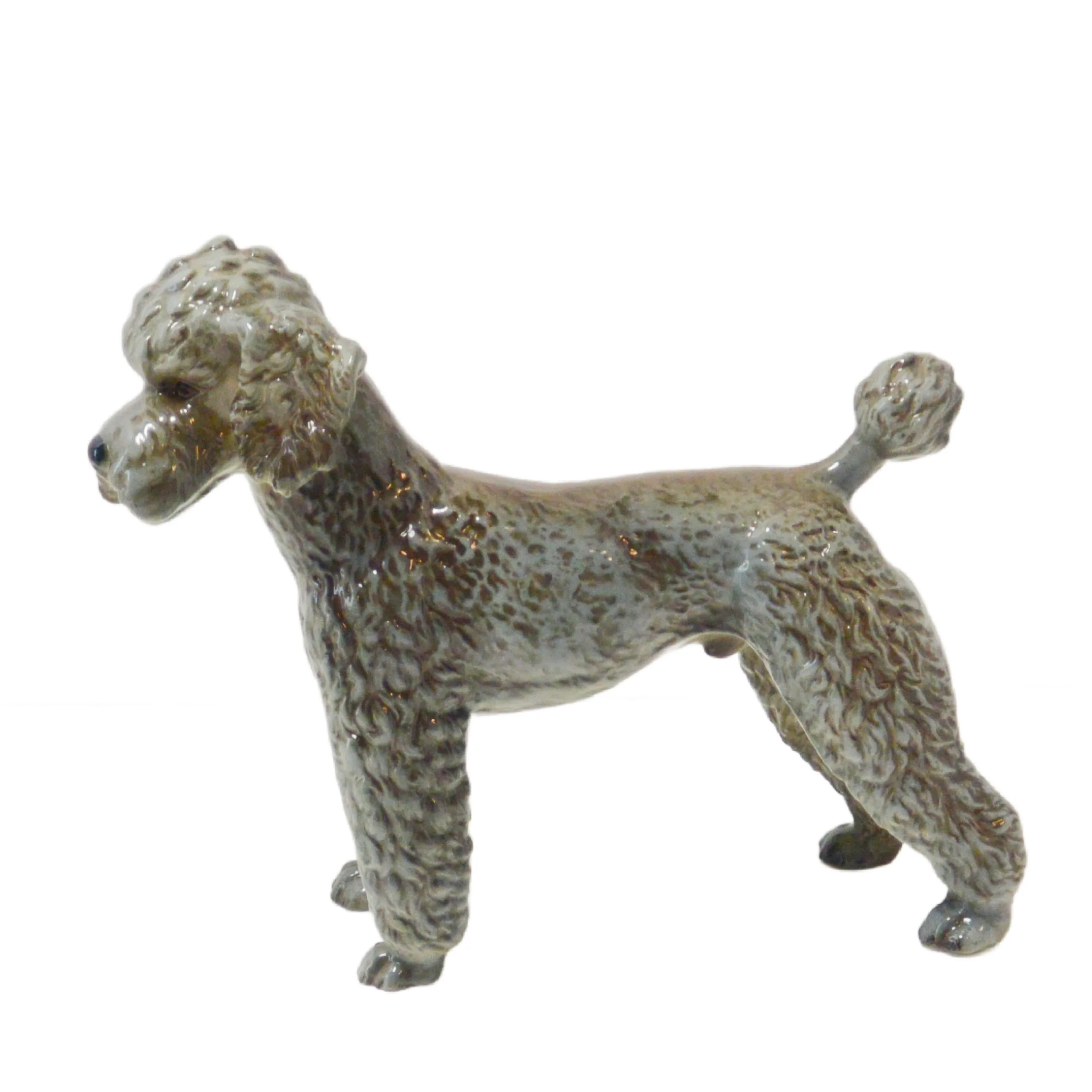 Goebel Standing Grey Poodle - Image 5