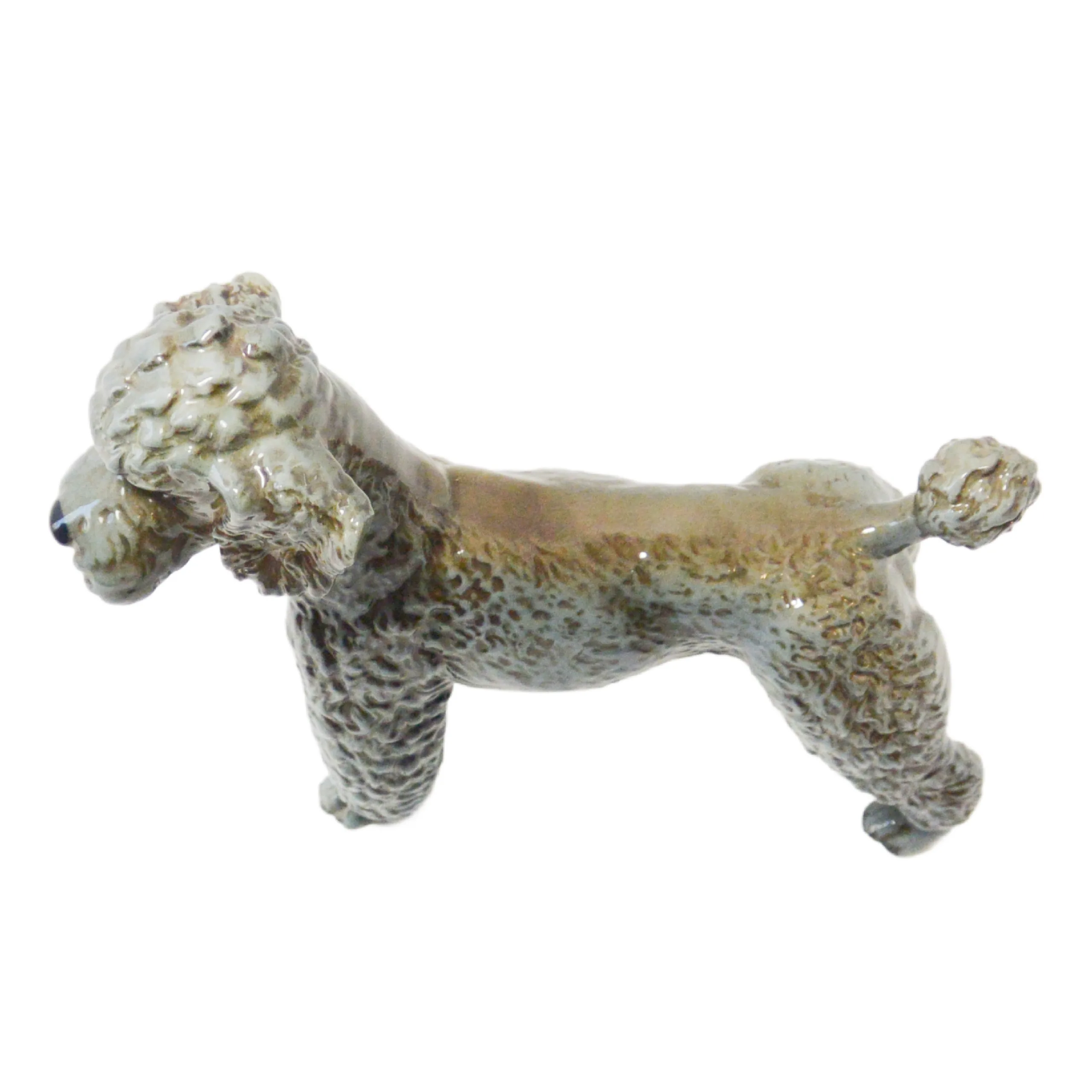Goebel Standing Grey Poodle - Image 8