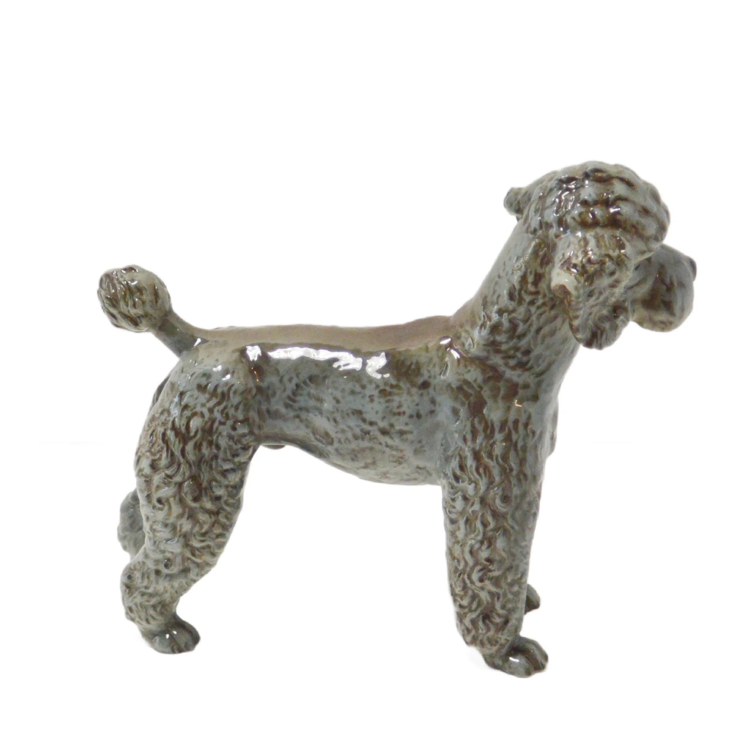 Goebel Standing Grey Poodle - Image 7