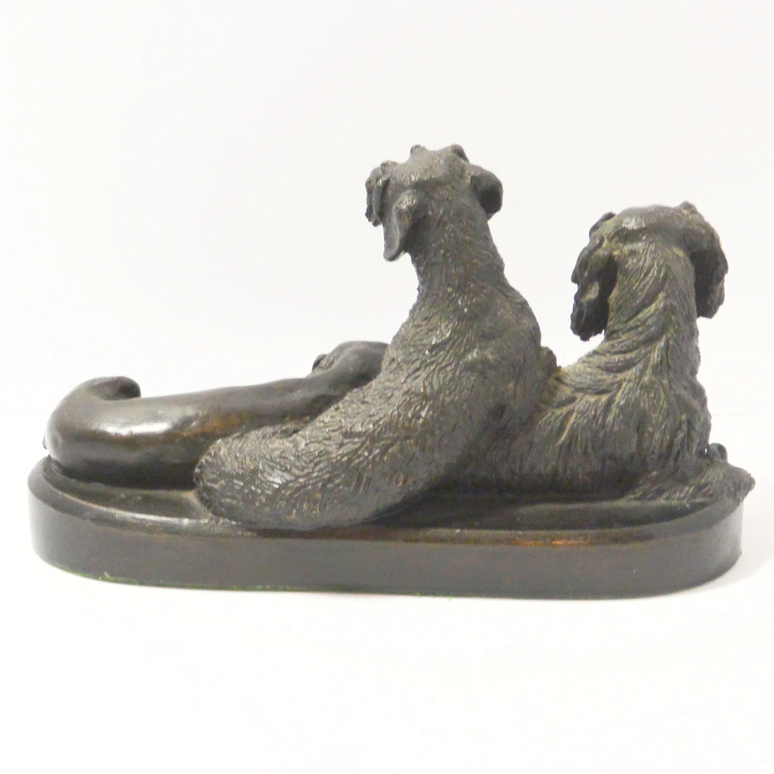 Bronze Dachshund Dogs Christine Baldwin Signed - Image 8