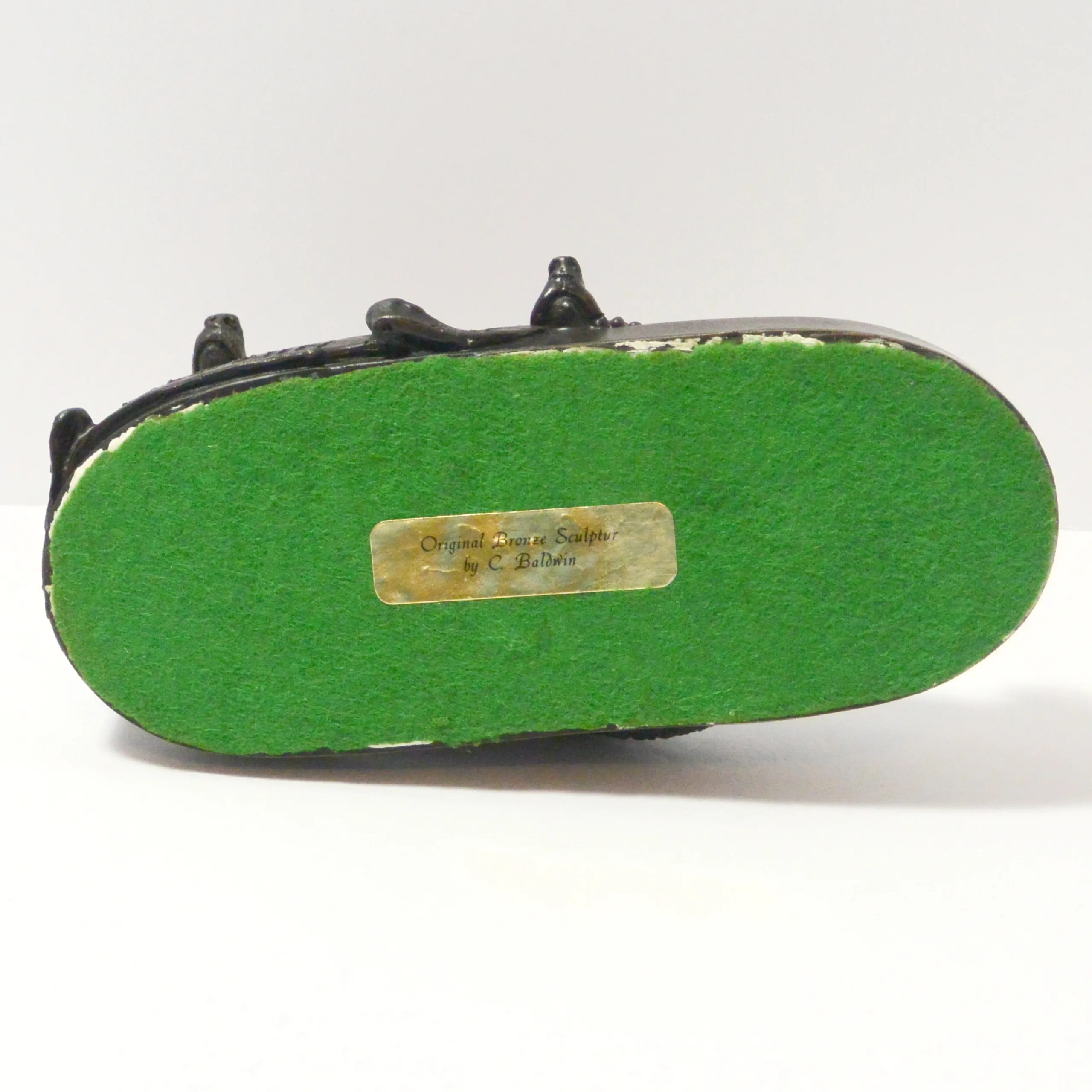 Bronze Dachshund Dogs Christine Baldwin Signed - Image 11