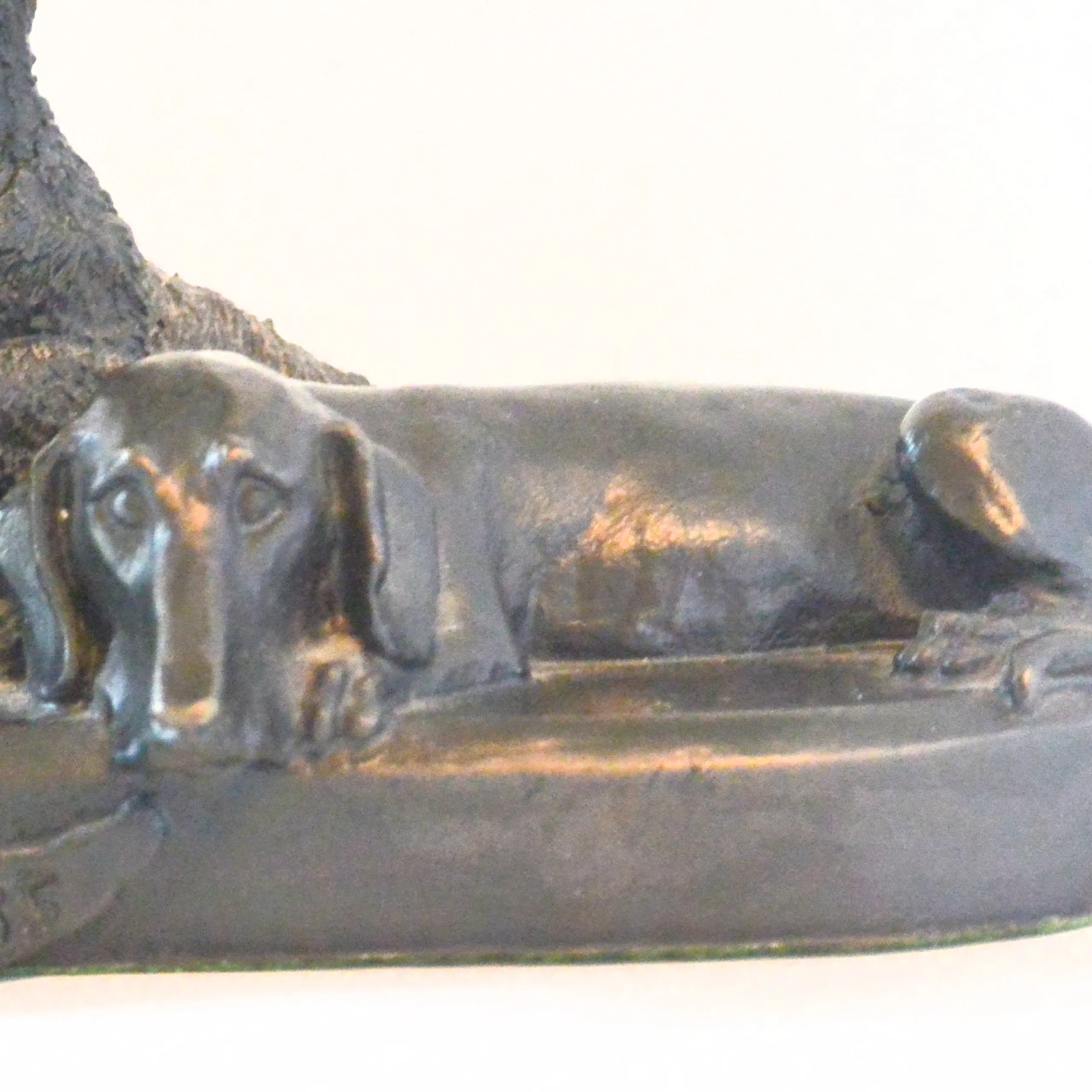 Bronze Dachshund Dogs Christine Baldwin Signed - Image 5