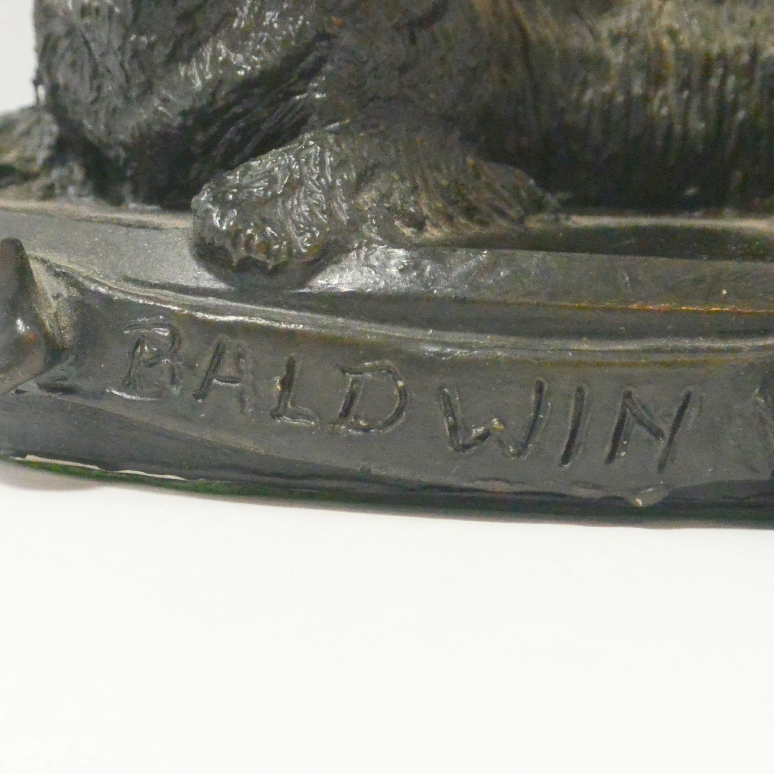 Bronze Dachshund Dogs Christine Baldwin Signed - Image 6
