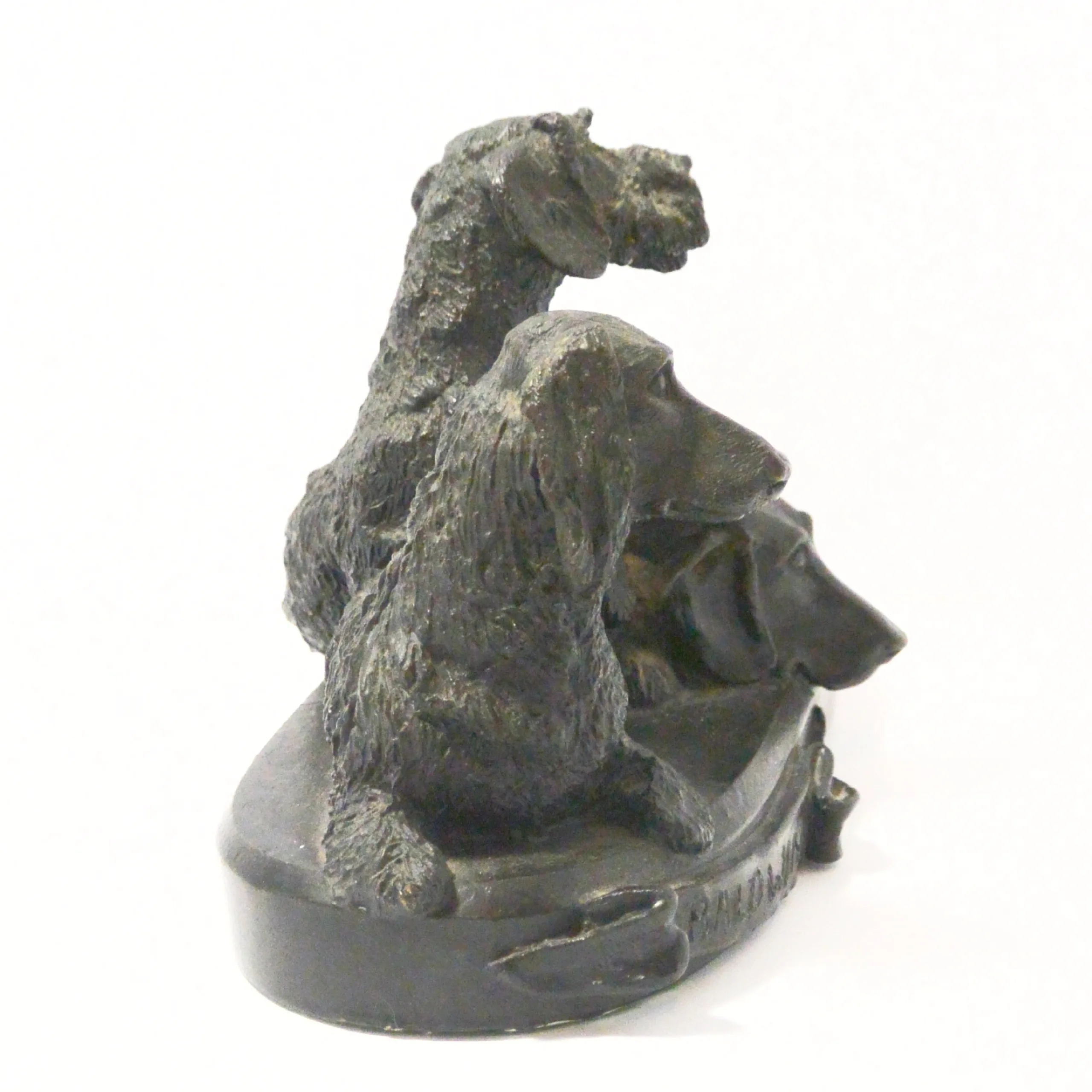 Bronze Dachshund Dogs Christine Baldwin Signed - Image 7