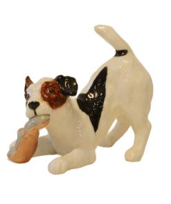 Royal Doulton Jack Russell Dog with Slipper #H.N. 2654