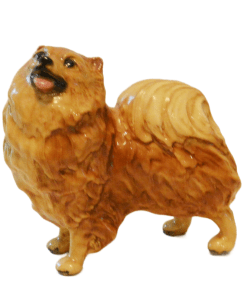 Mortens Studio Pomeranian Dog Figurine MINT