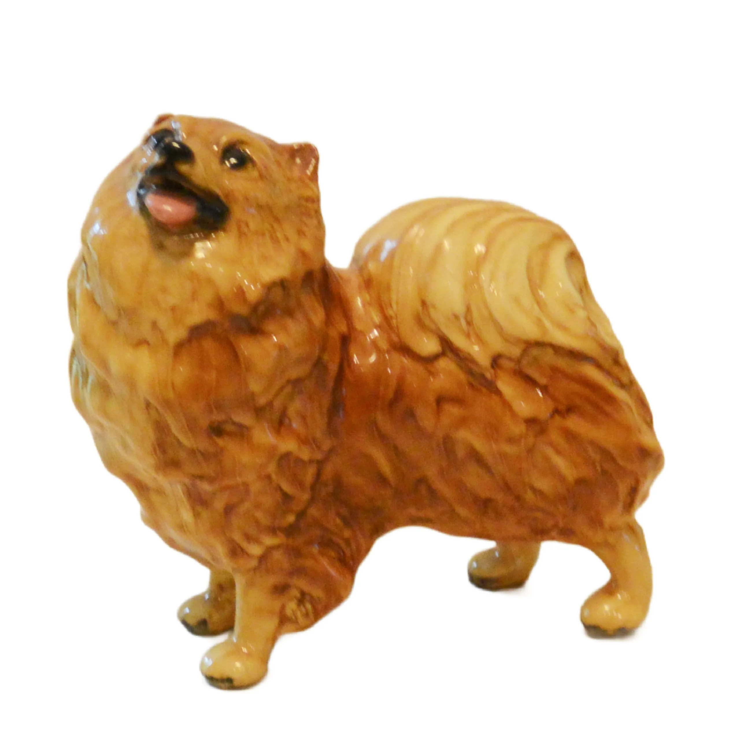 Mortens Studio Pomeranian Dog Figurine MINT