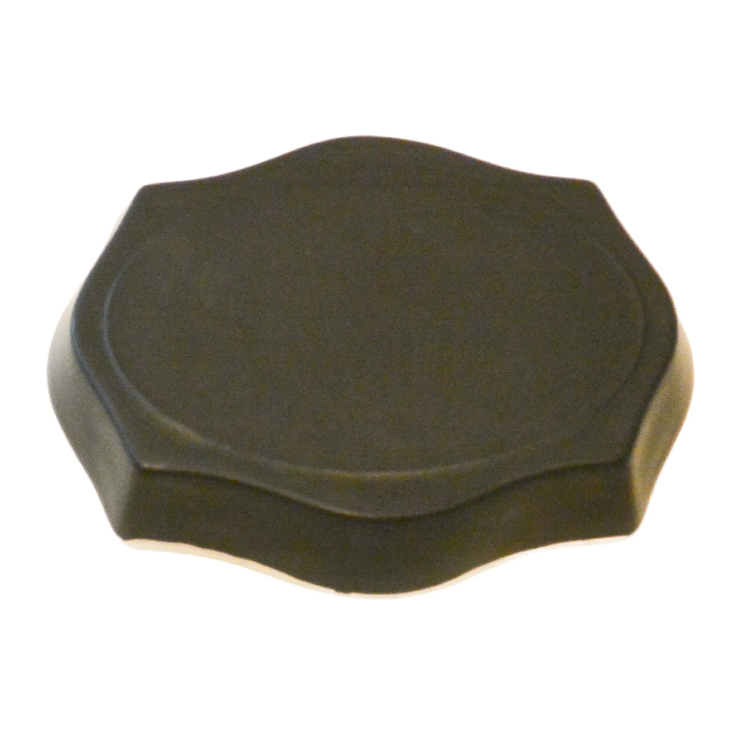 Art Deco Ebony Stoneware and Sterling Silver Scottish Terrier Trinket Dish - Image 8