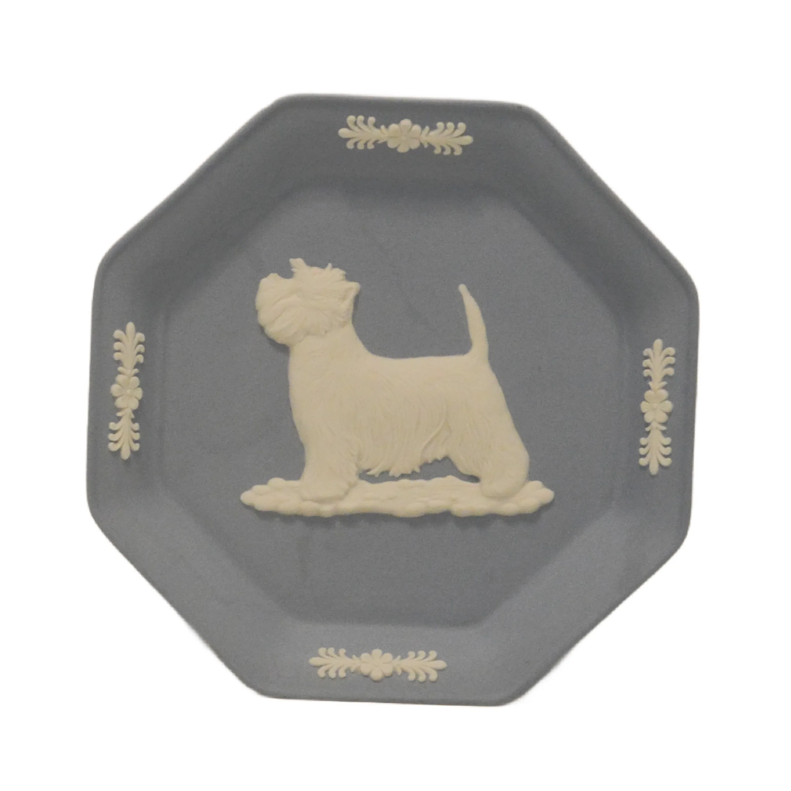 Wedgewood Trinket Dish with West Highland Terrier "Westie" Dog