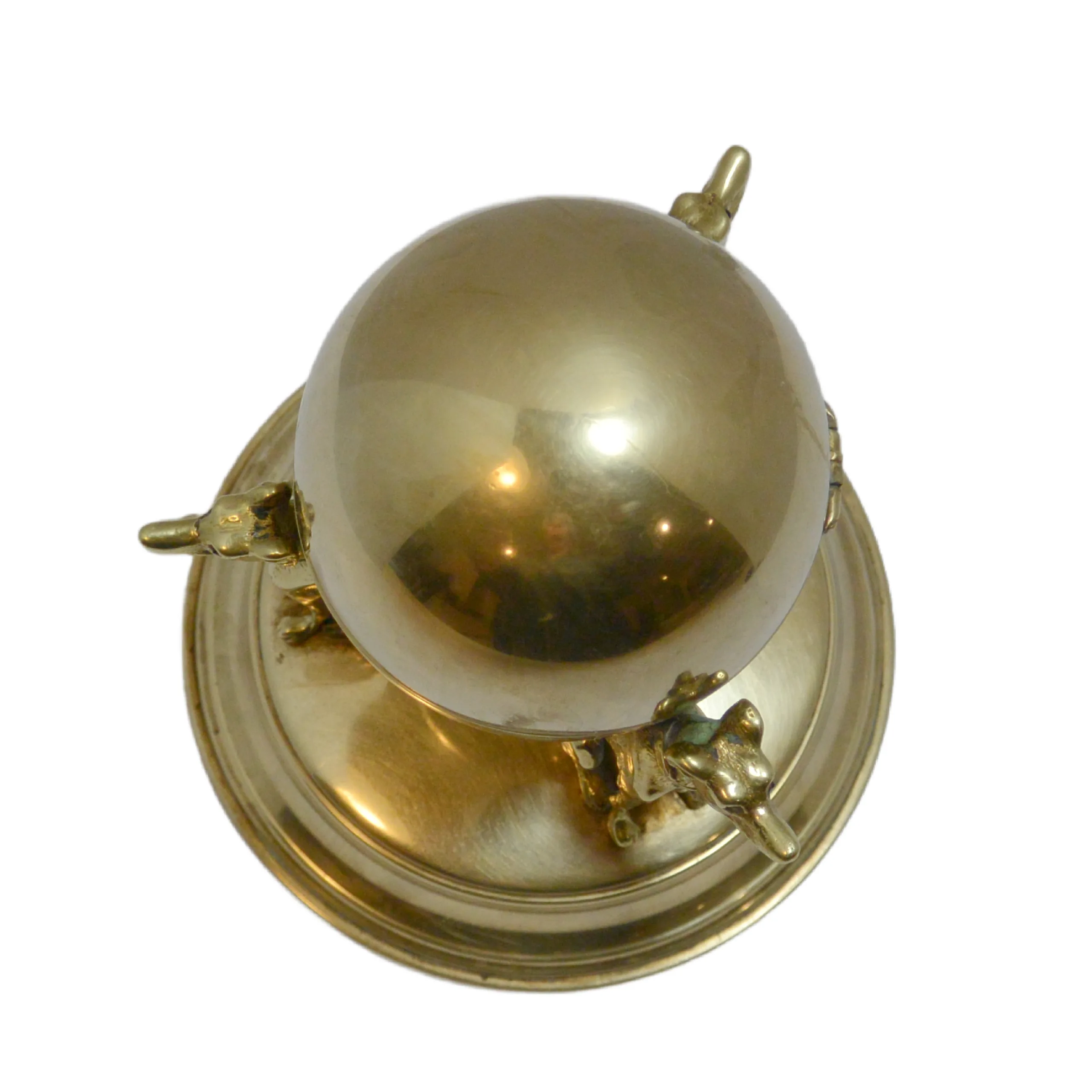 Antique Brass Whippet Inkwell c.1900 Germany - Image 10