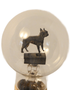 Vintage Aerolux Boston Terrier Dog Bulb