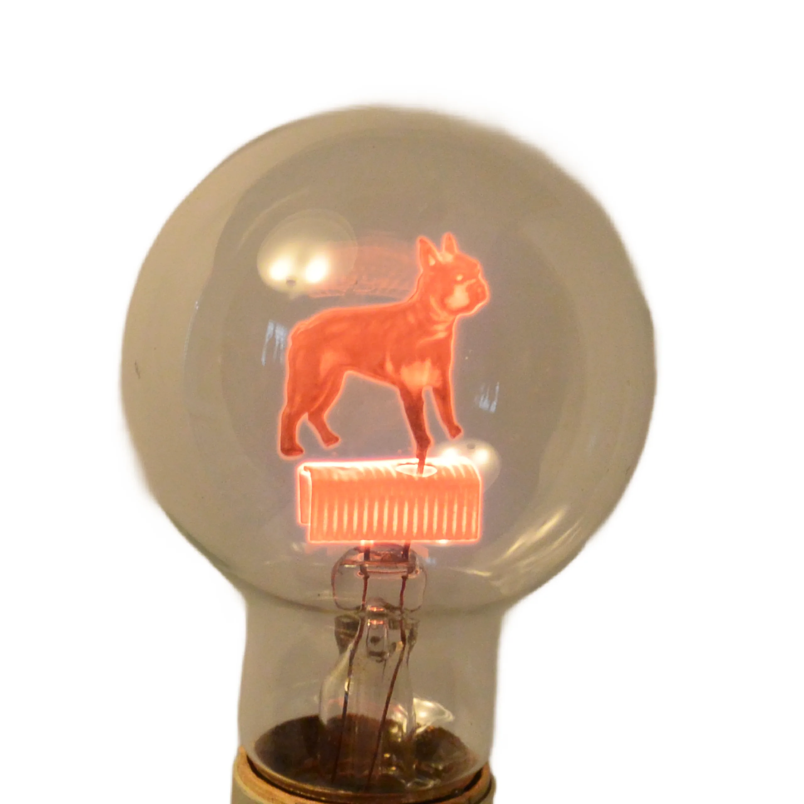 Vintage Aerolux Boston Terrier Dog Bulb - Image 3