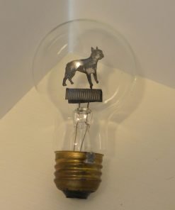 Alternative view of Vintage Aerolux Boston Terrier Dog Bulb