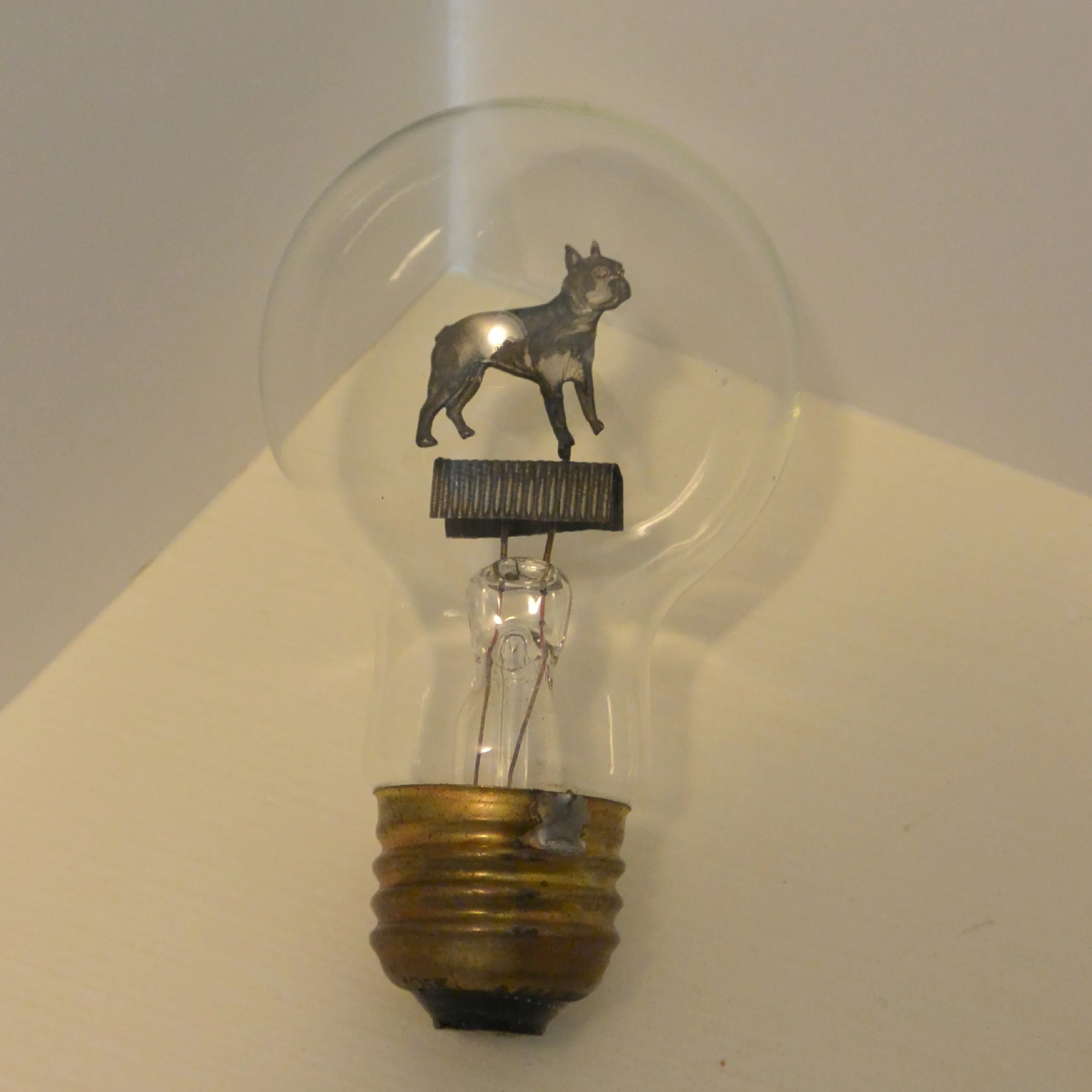 Vintage Aerolux Boston Terrier Dog Bulb - Image 2