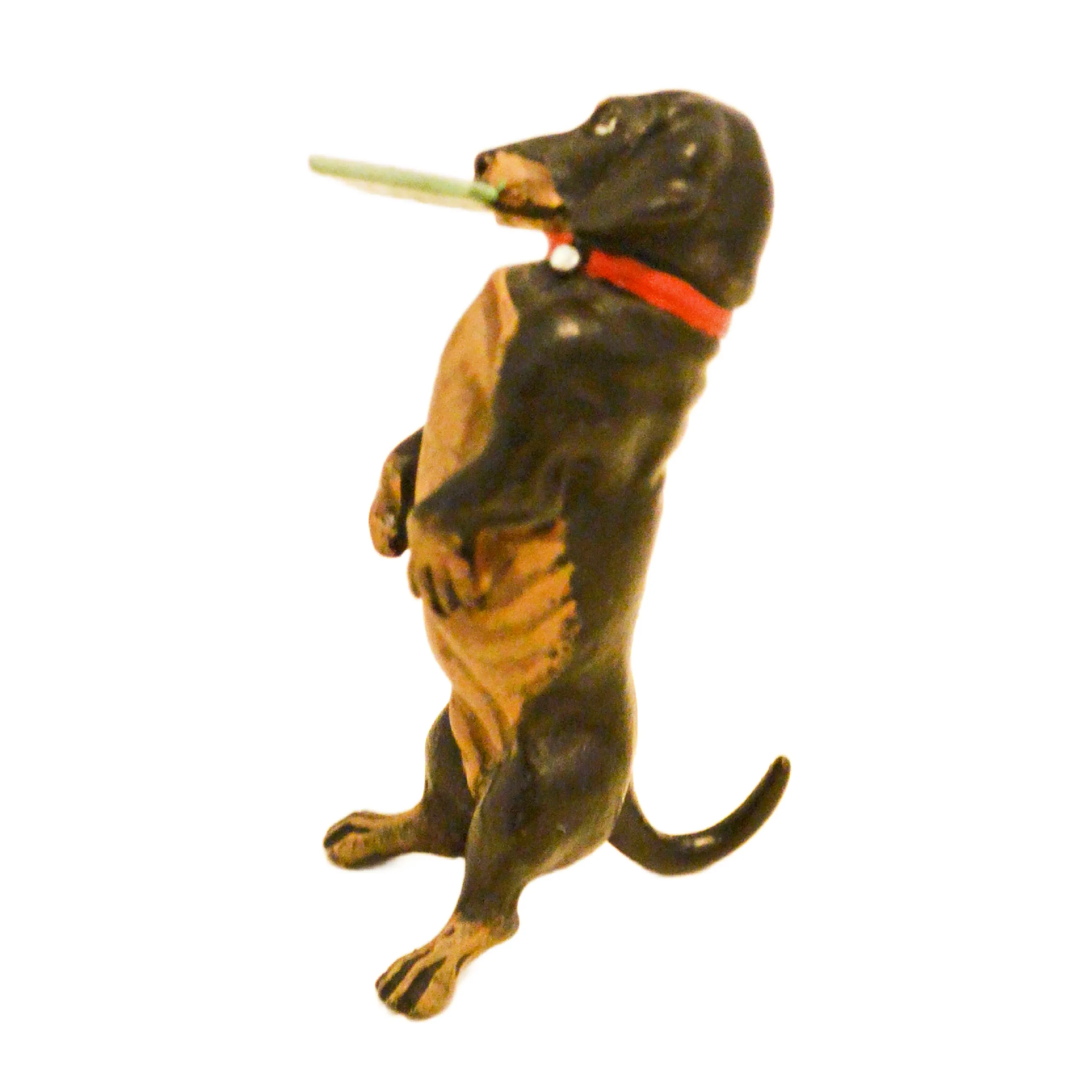 Austrian Bronze Dachshund Dog with Greeting Card - Image 5