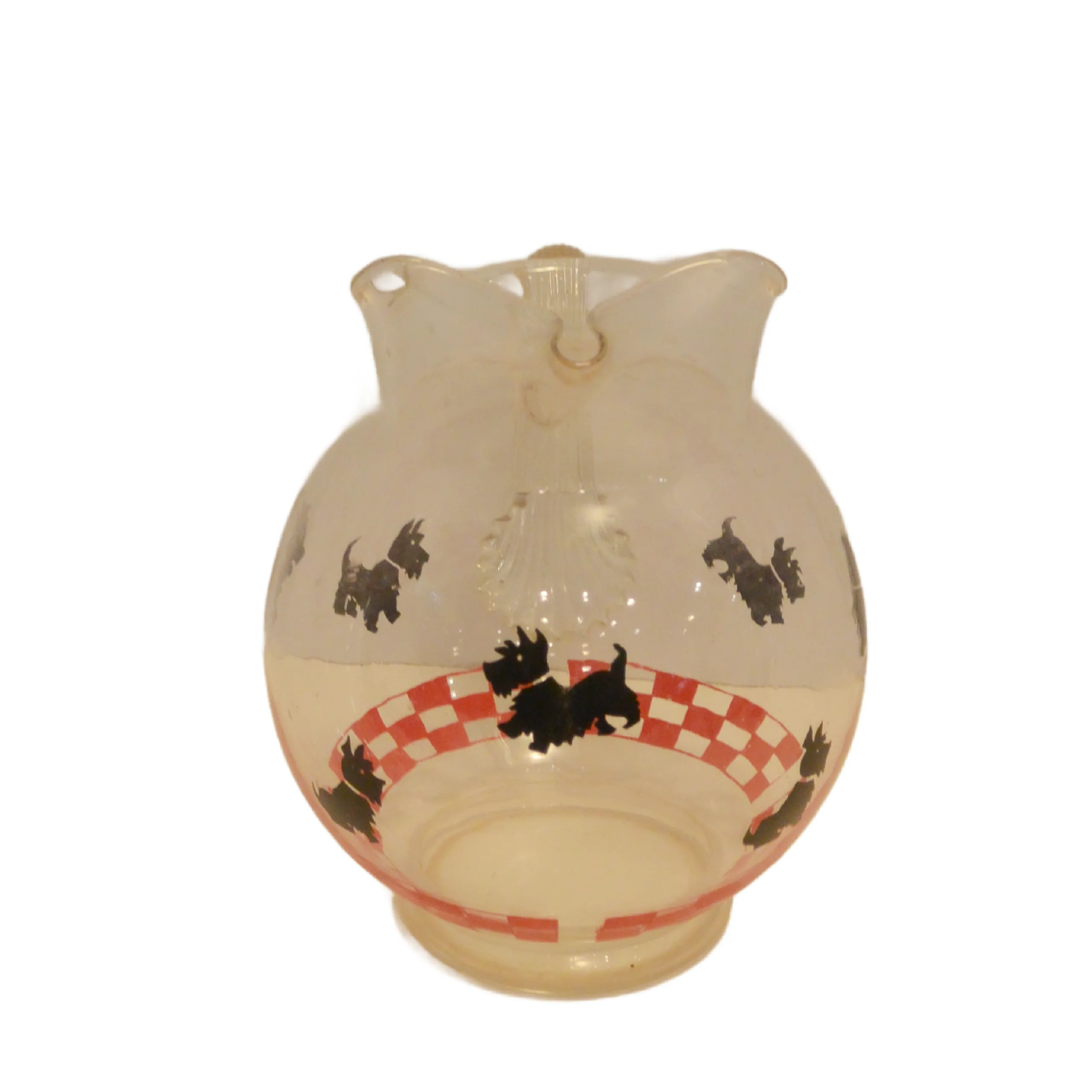 Vintage Federal Glass Scottie Pitcher & 6 Matching Tumbler Set - Image 4