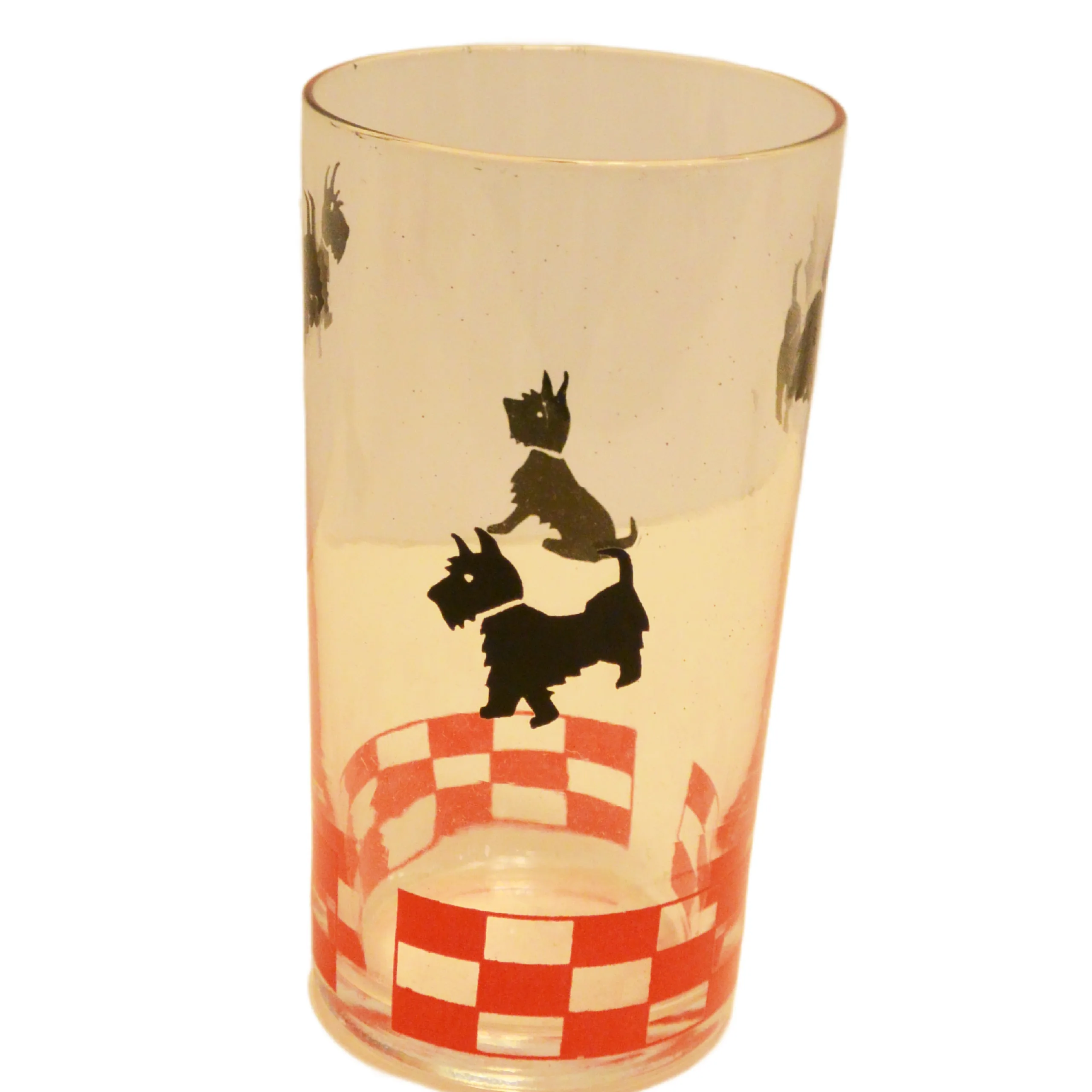 Vintage Federal Glass Scottie Pitcher & 6 Matching Tumbler Set - Image 12