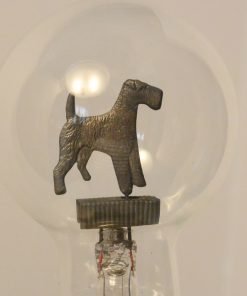Vintage Aerolux Airedale Terrier Dog Bulb