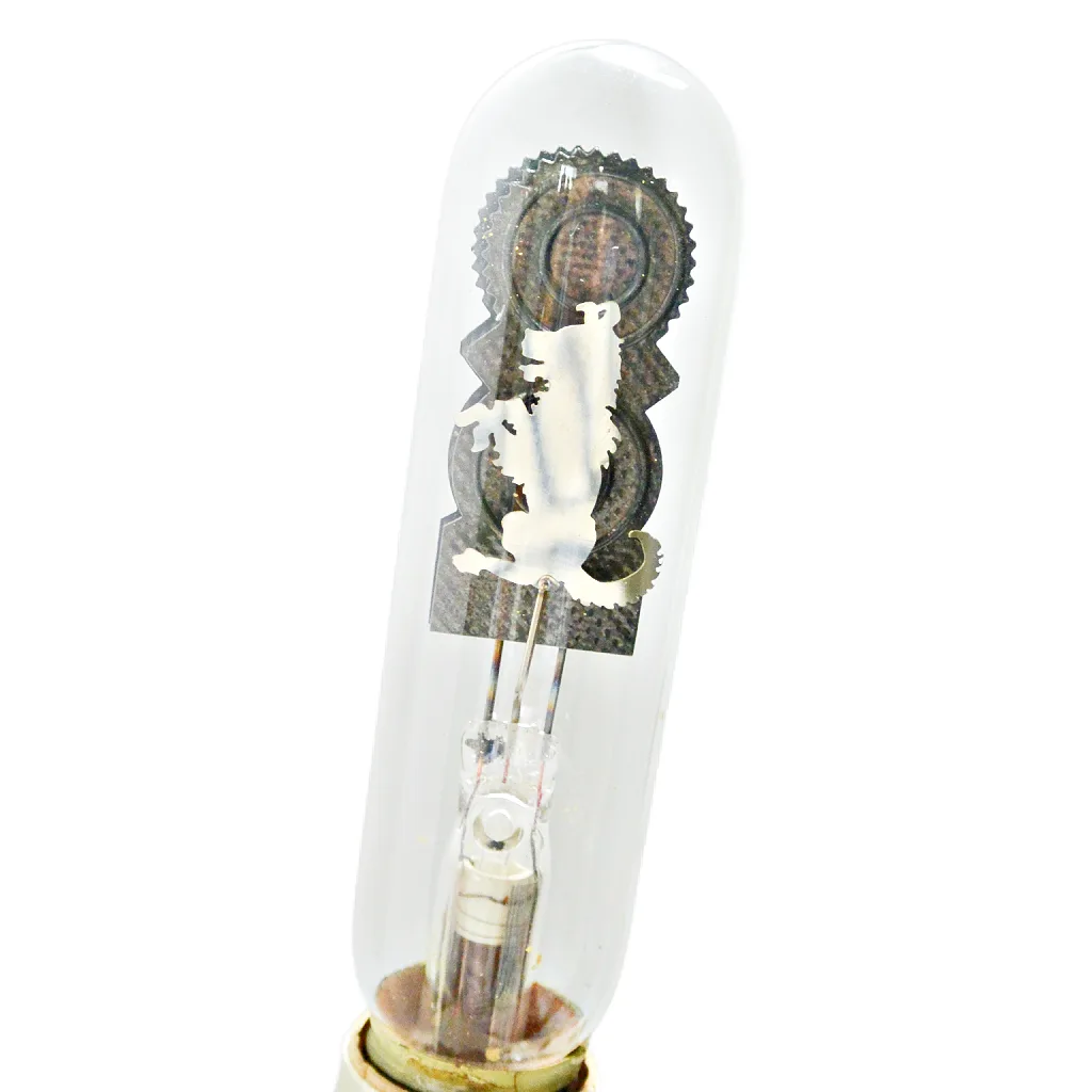 Aerolux Tubular Bulb with Begging Terrier Dog Silhouette