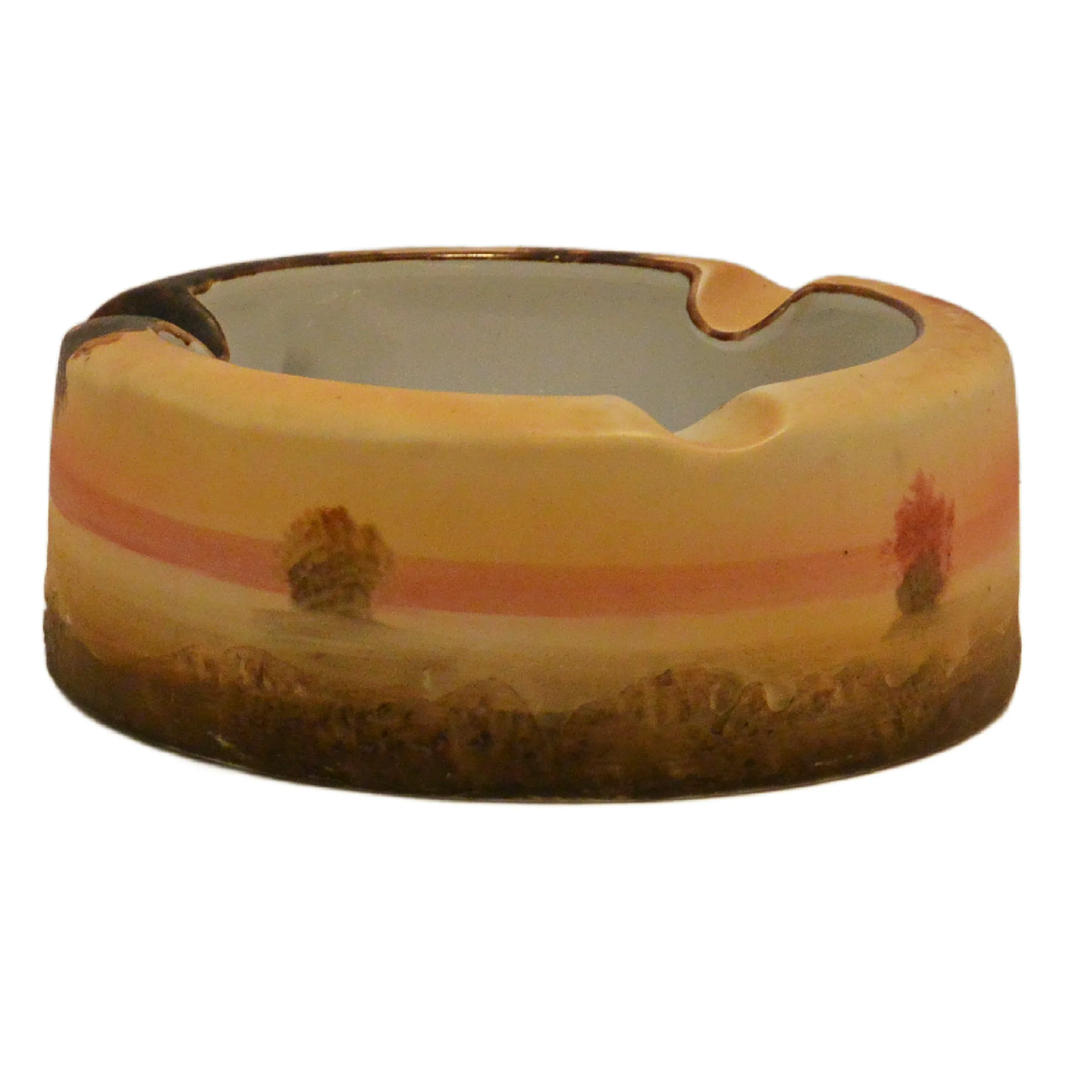 Antique Nippon Ashtray With Hunting Dog - Image 4