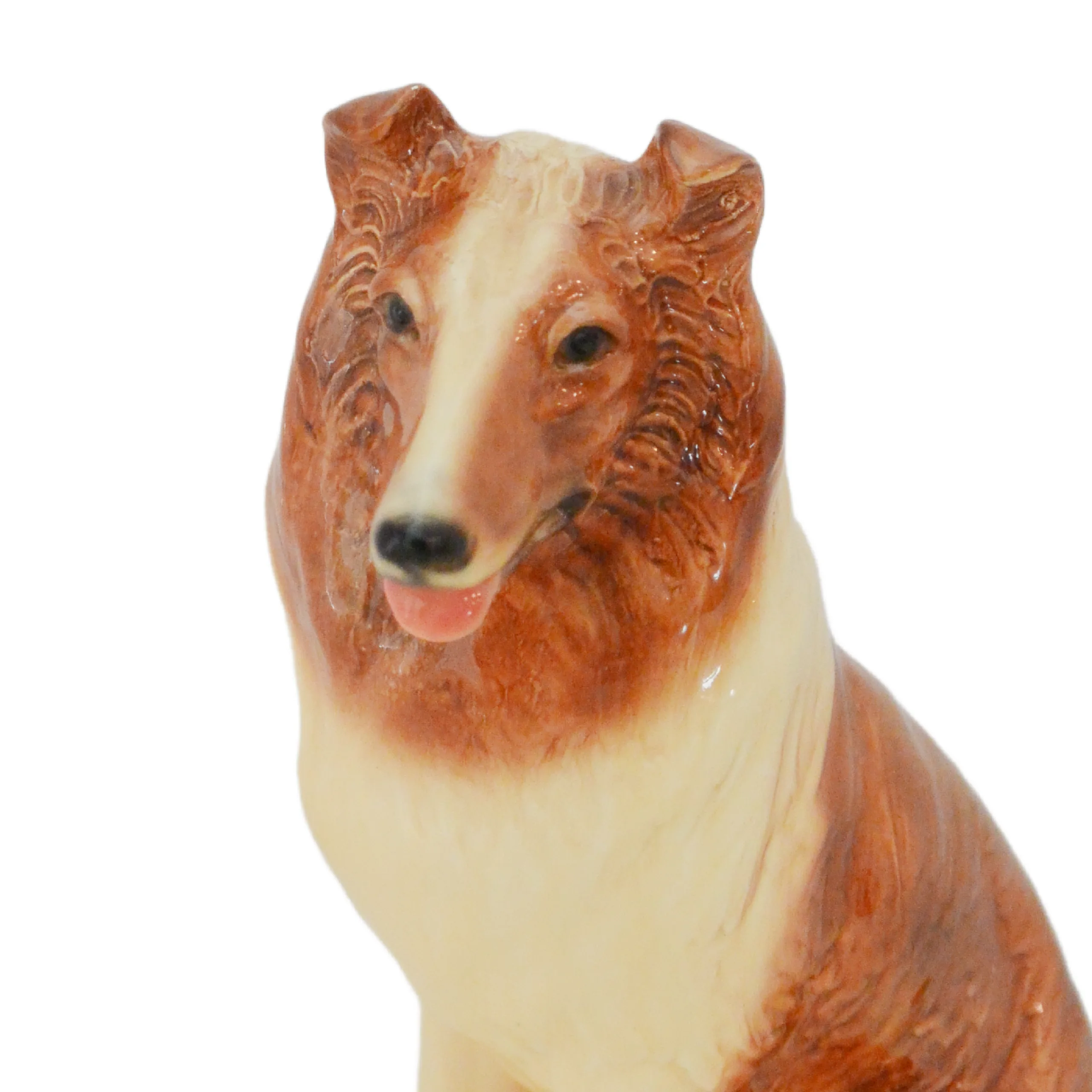 Large Sitting Collie Dog Figurine Morten's Studio - Image 4