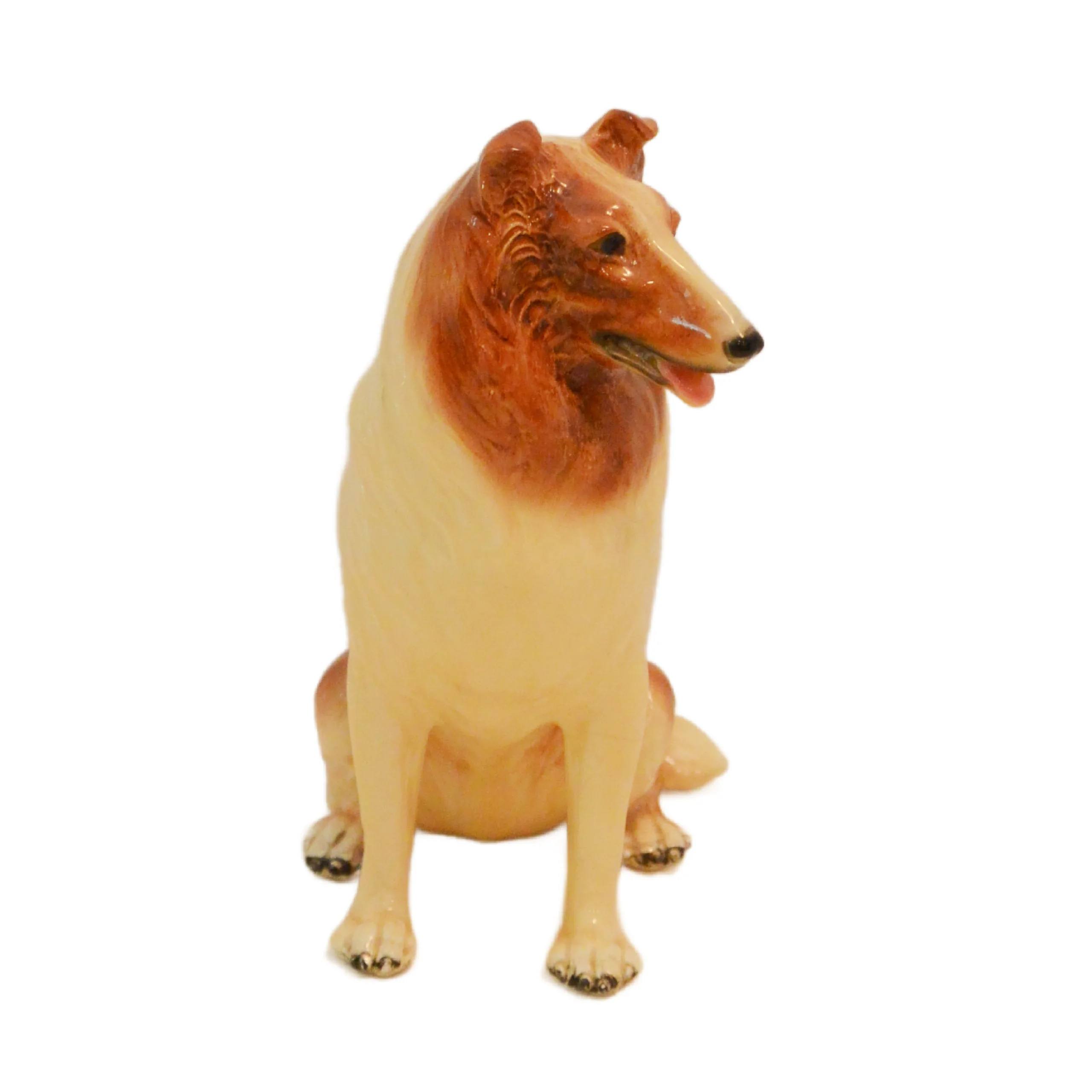 Large Sitting Collie Dog Figurine Morten's Studio - Image 5