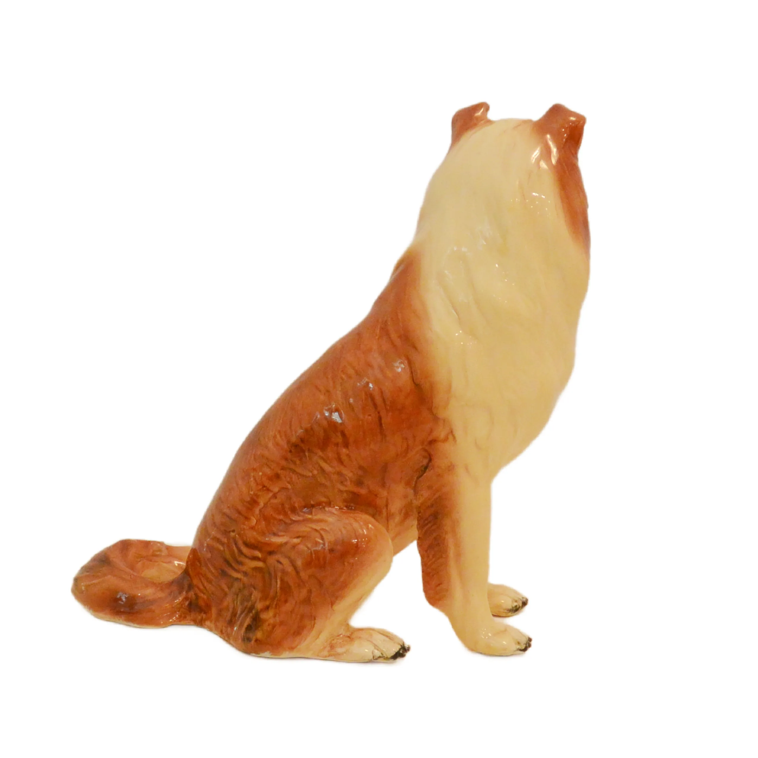 Large Sitting Collie Dog Figurine Morten's Studio - Image 7