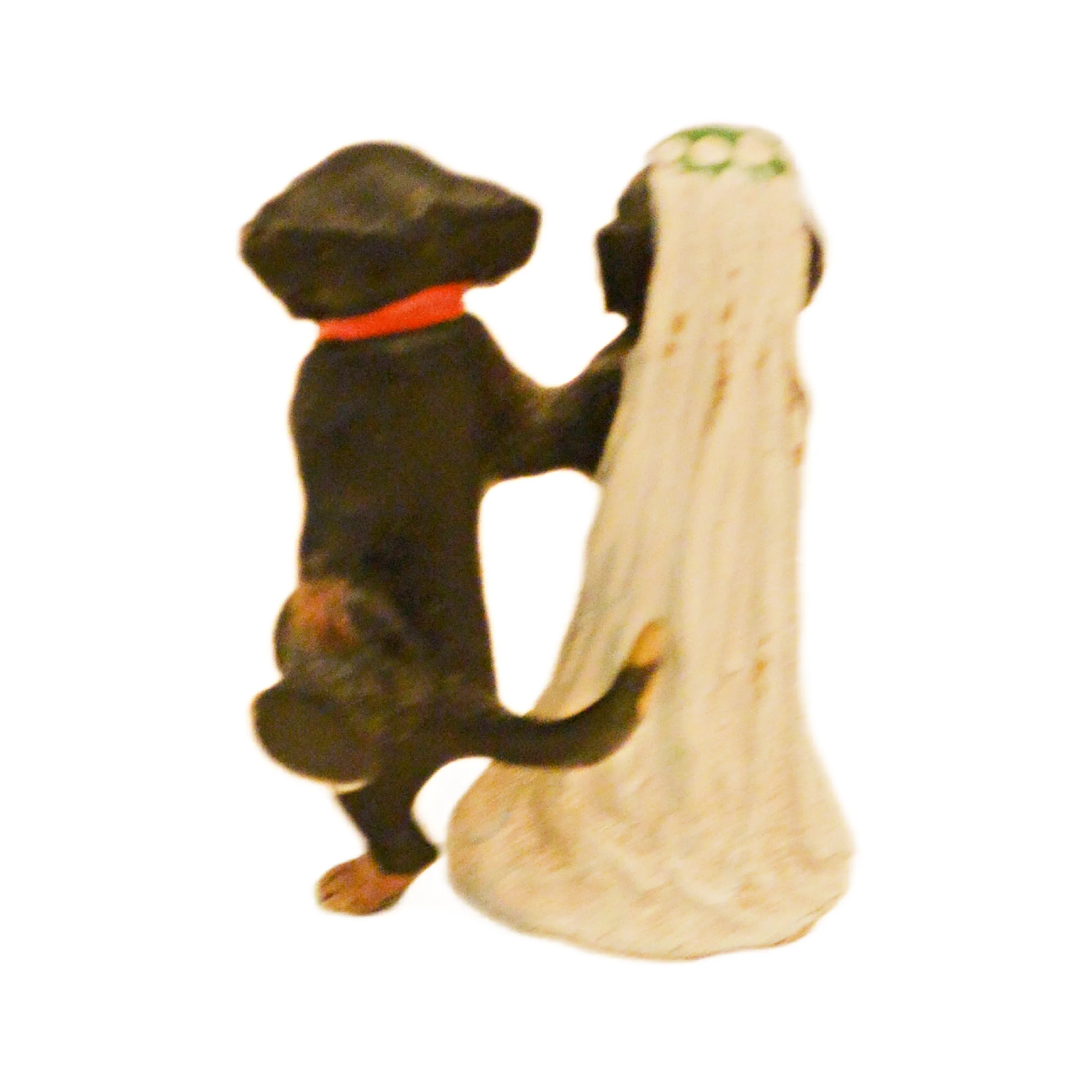 Austrian Bronze Dachshund Dog Bride & Groom - Image 6